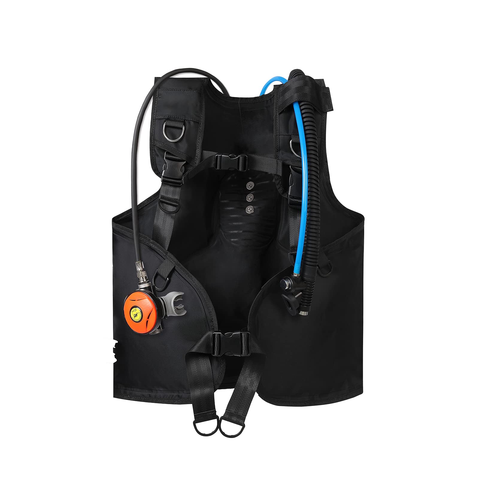 Diving Buoyancy Compensator Device for Diving Hookah, BCD Compatible Diving Ventilator