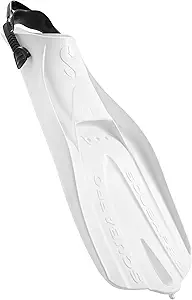 SCUBAPRO GO Travel Scuba Diving Fin for Snorkeling and Swimming, Open Heel Strap